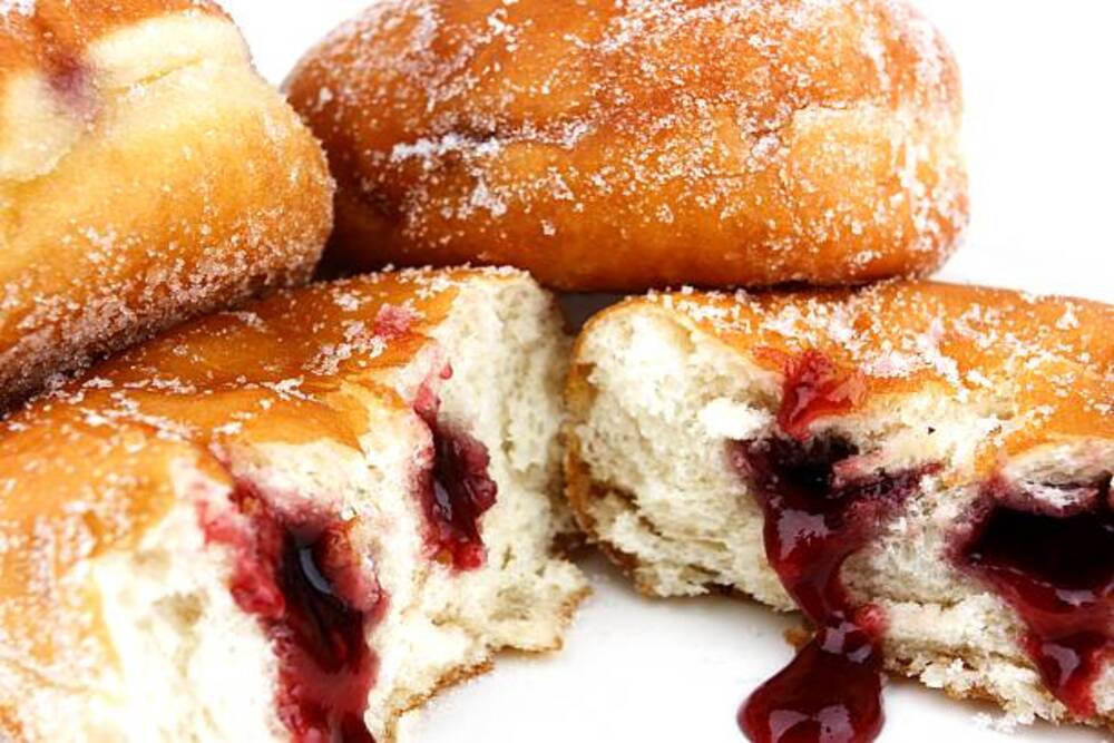 Sourdough Cream Filled Doughnuts Recipe