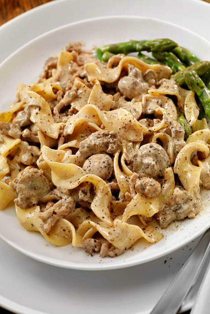 Beef Stroganoff With Ground Beef Recipe