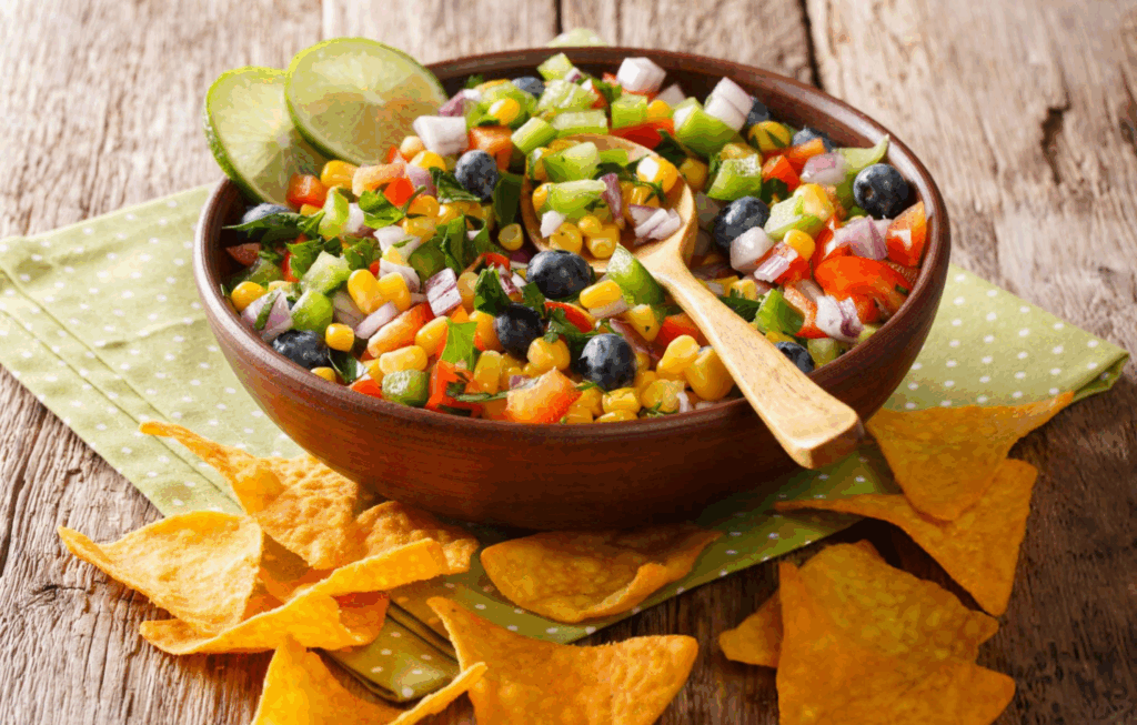 Blueberry and Corn Salsa Recipe