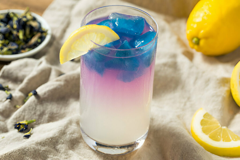Color-Changing Lemonade Slushies Recipe