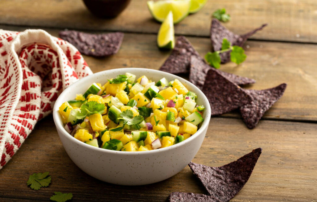 Pineapple and Cucumber Salsa Recipe