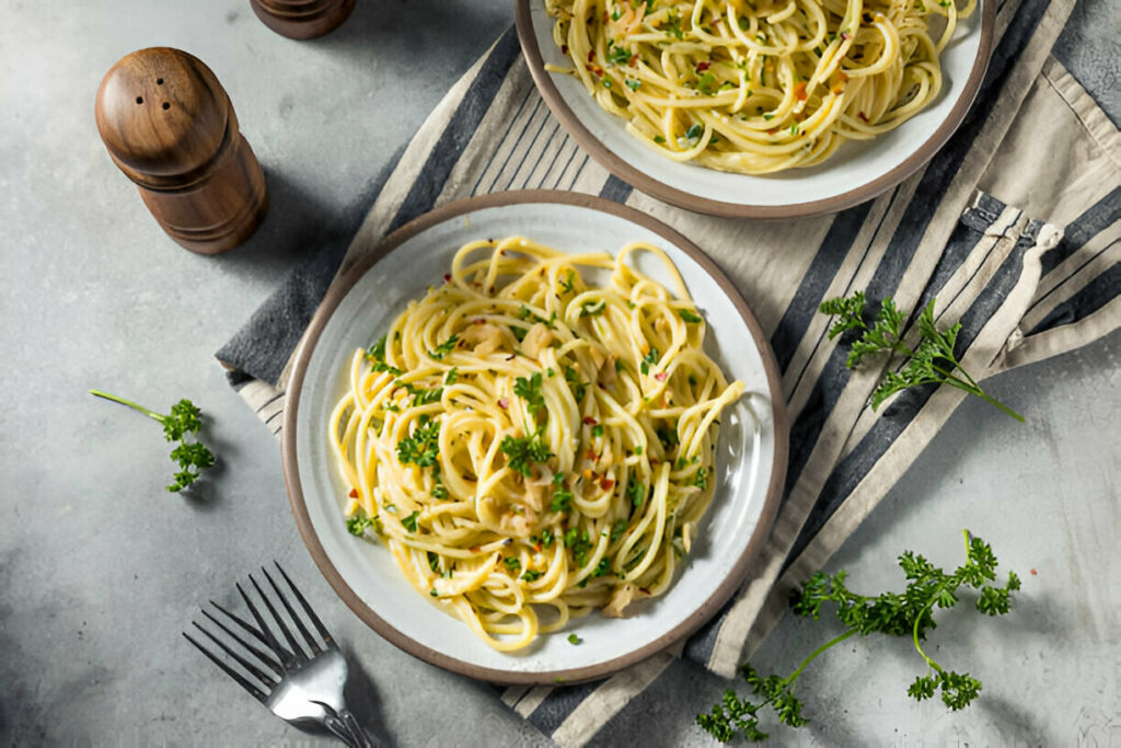 Spaghetti Aglio e Olio Recipe