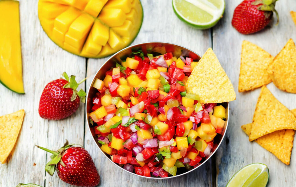Strawberry Mango Salsa Recipe