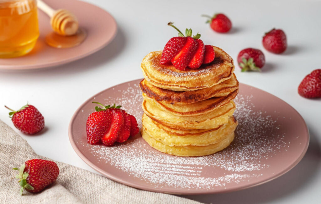 Strawberry Pancakes Recipe