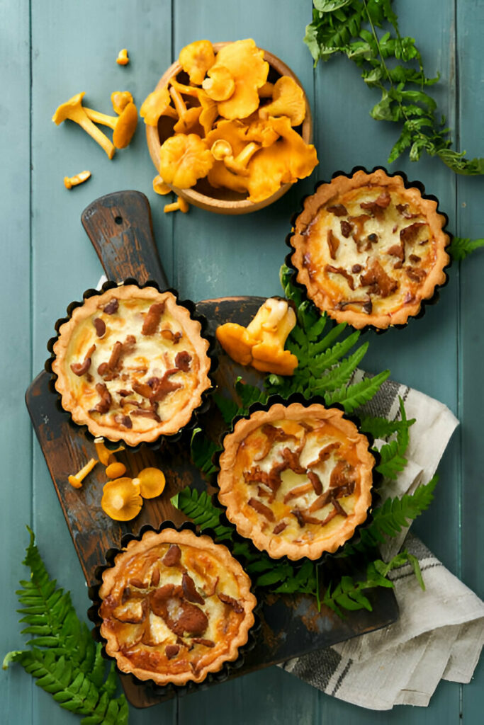 Chanterelle Tartlets Recipe