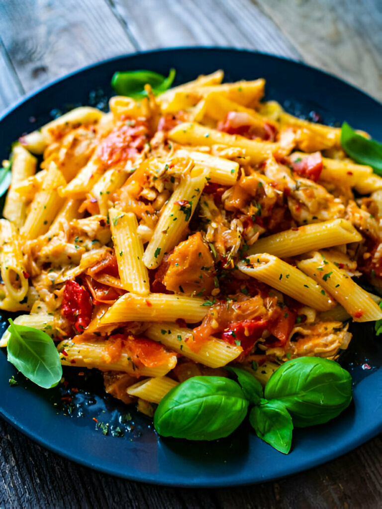 Honey Pepper Chicken Panini Pasta Recipe
