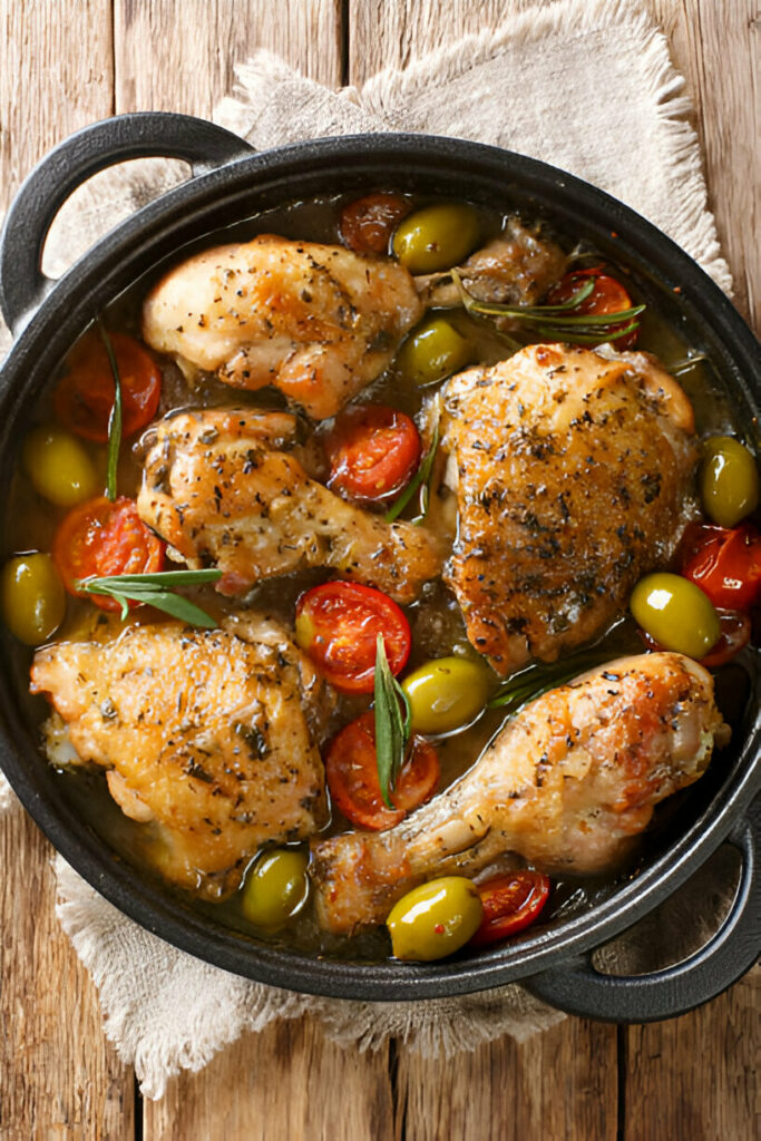 Tuscan-Style Chicken Thighs Recipe