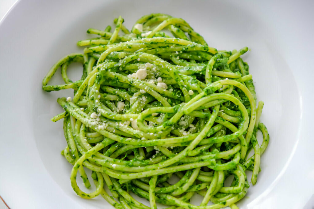 Basil Pesto Pasta Recipe