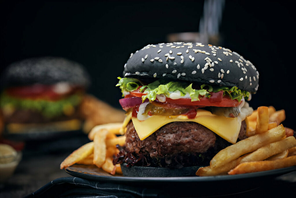 Black Burger Buns Recipe