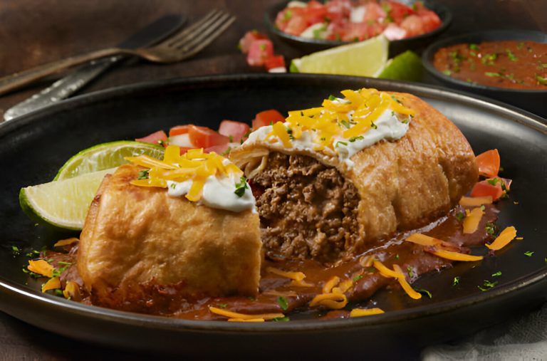 Beef and Cheese Chimichangas Recipe