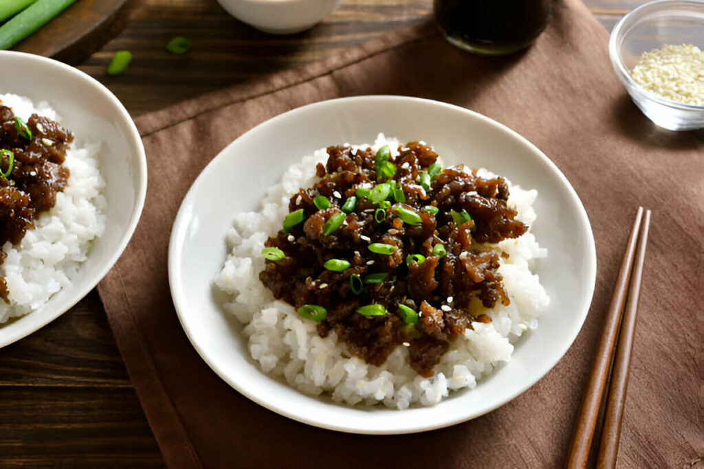 Mongolian Ground Beef Recipe