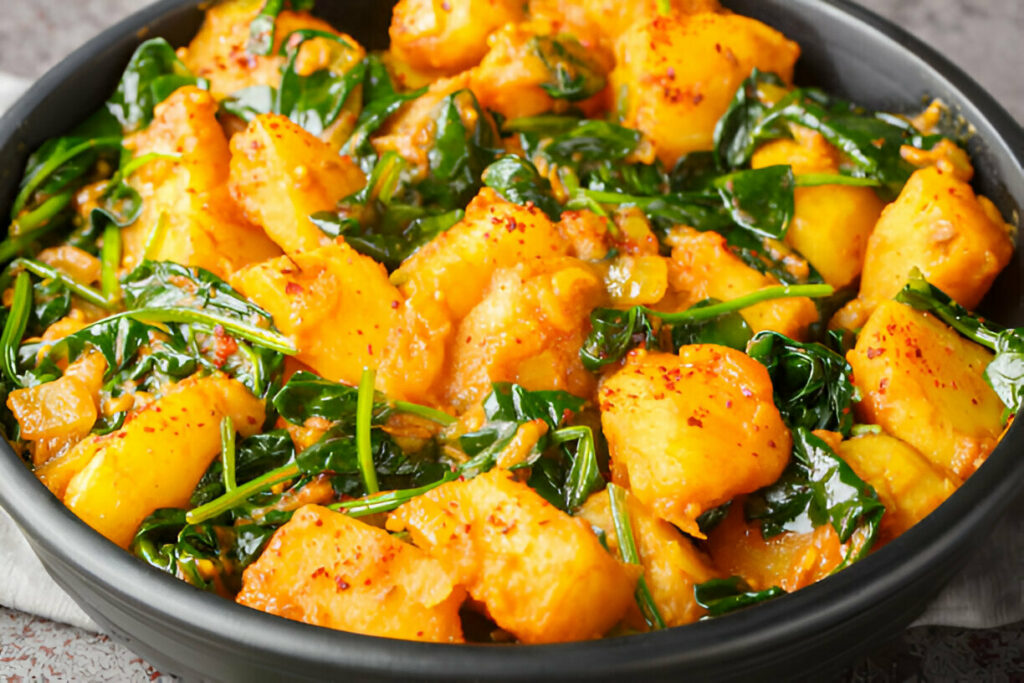 Saag Aloo Recipe