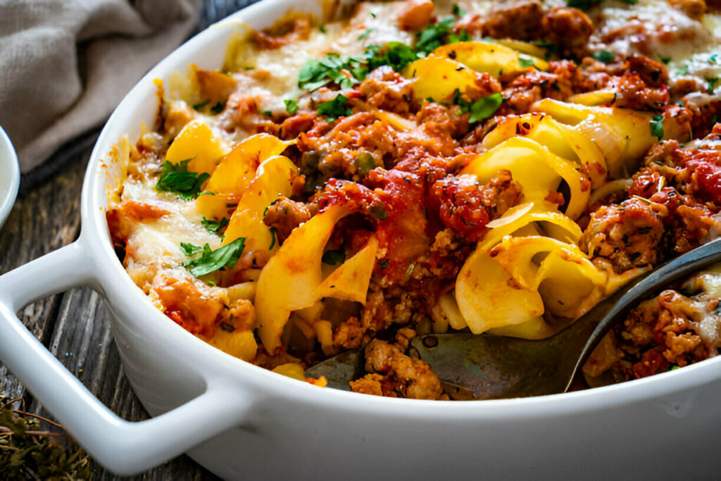 Sour Cream Beef Noodle Recipe