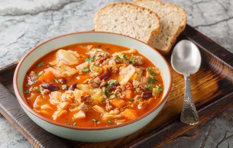 Cabbage Soup with Ground Beef Recipe