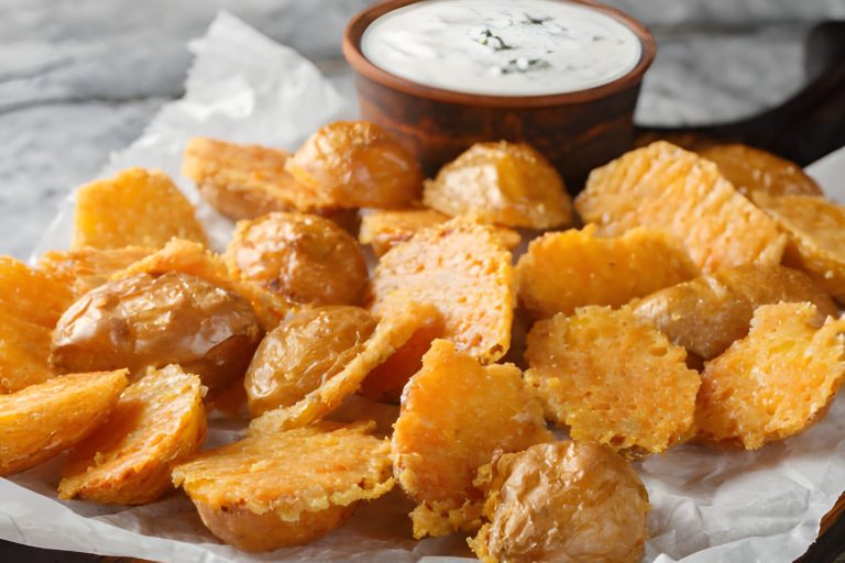 Parmesan Crusted Potatoes Recipe