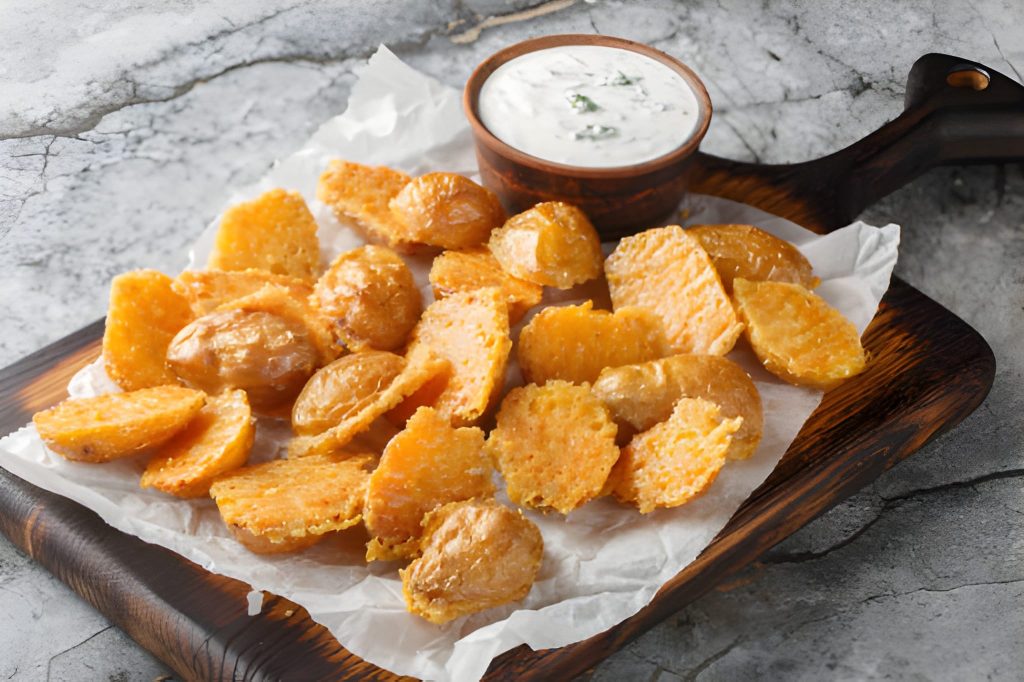 Parmesan Crusted Potatoes Recipe