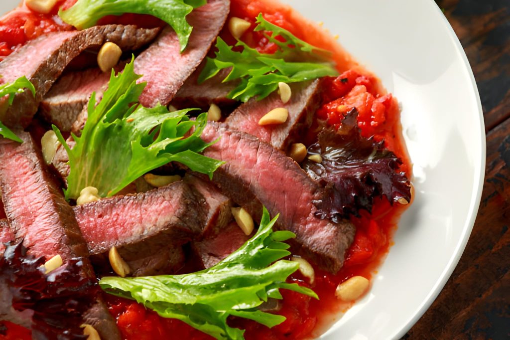 Steaks with Romesco Sauce Recipe