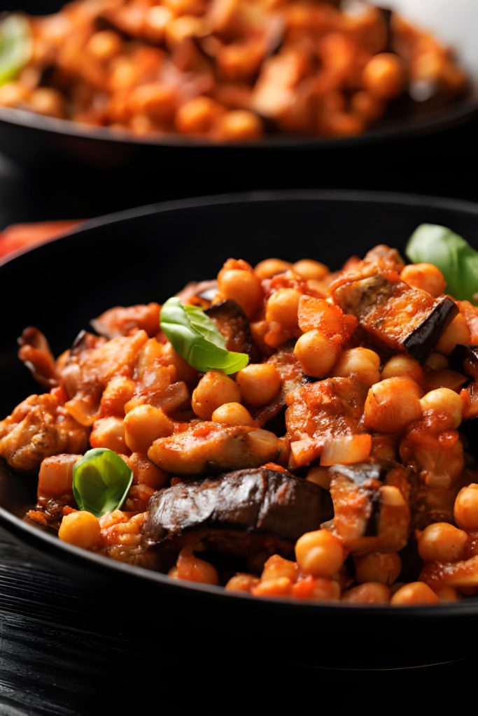 Eggplant and Chickpea Stew Recipe