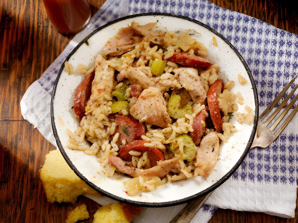 Chicken and Sausage Jambalaya Recipe