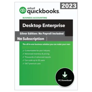 QuickBooks Desktop Enterprise Accountant Edition 2023 US for Windows