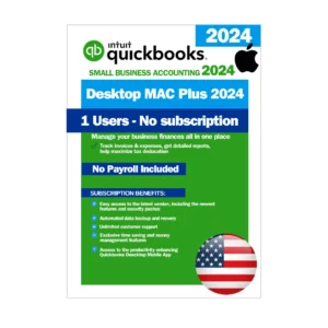 QuickBooks Desktop Mac Plus 2024 US