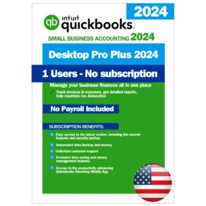 QuickBooks Desktop Pro 2024 US for Windows