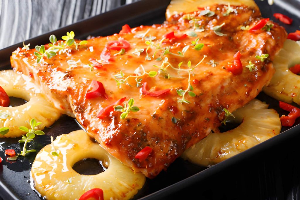 Pineapple Sweet Chili Salmon Recipe